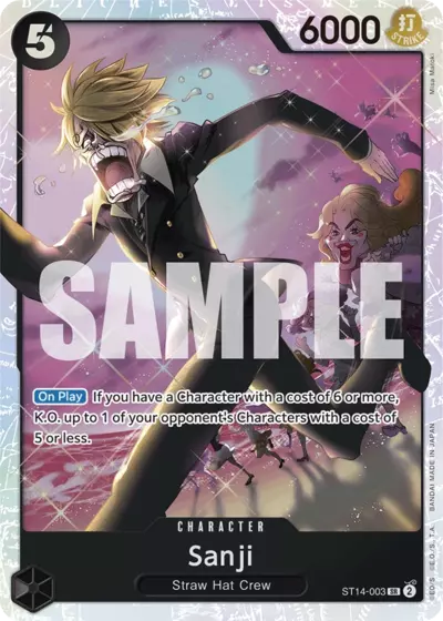 Sanji - Starter Deck: 3D2Y - 003/017