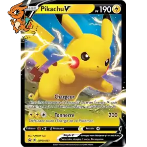 Pikachu V - Promos Épée & Bouclier - 061