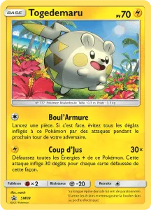 Togedemaru - Promos Soleil & Lune - 009
