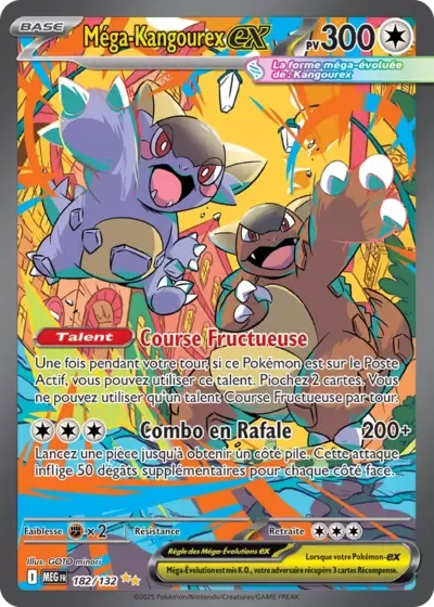 Mega Kangourex ex - Mega Evolution - 182/132