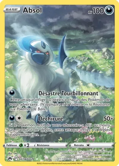 Absol - Zénith Suprême - GG16/159