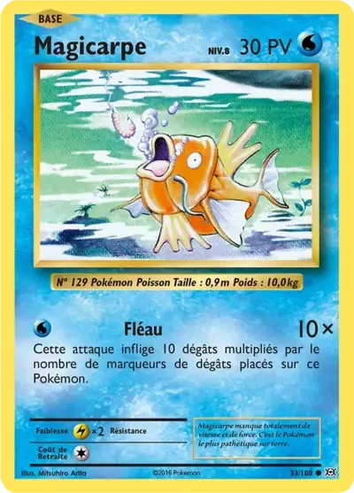 Magicarpe - XY Évolutions - 033/108