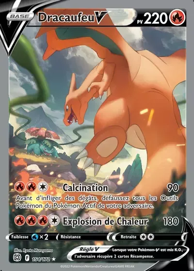 Dracaufeu V - Stars Étincelantes - 154/172