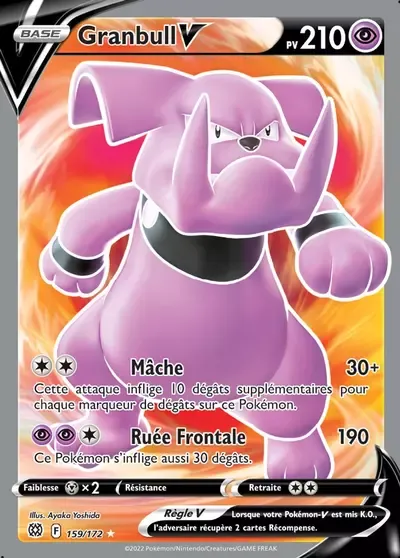 Granbull V - Stars Étincelantes - 159/172