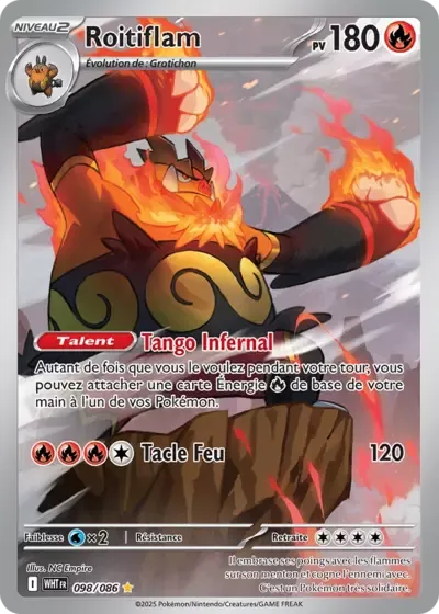 Roitiflam - Flamme Blanche - 098/086