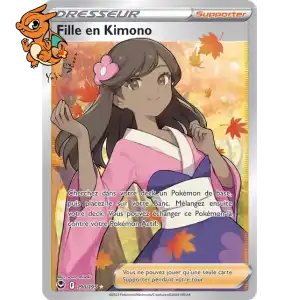 Fille en Kimono - Tempête Argentée - 190/195