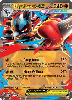 Mega Lucario ex - Promos Méga-Évolution - 012