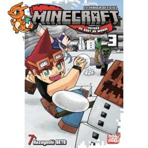 Minecraft, le manga officiel - Voyage au bout du monde T03