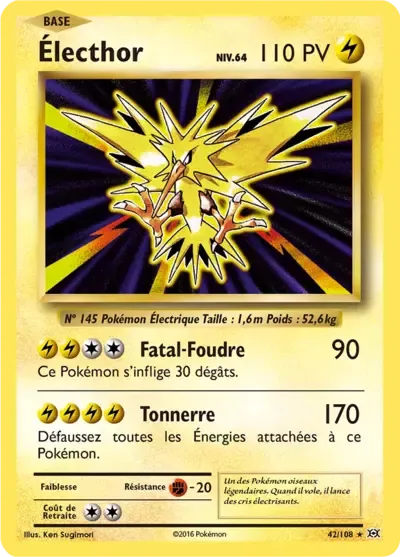 Électhor - XY Évolutions - 042/108