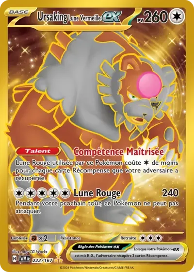 Ursaking Lune Vermeille ex - Mascarade Crépusculaire - 222/167
