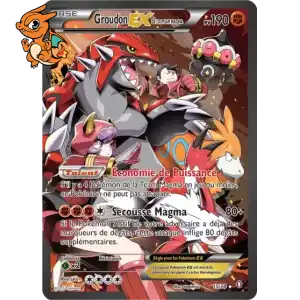 Team Magma's Groudon EX - Double Danger - 015/034
