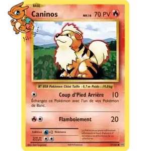 Caninos - XY Évolutions - 017/108