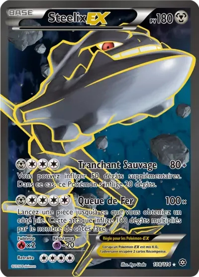 Steelix EX - Offensive Vapeur - 108/114
