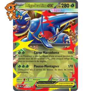 Mega Scarhino ex - Flammes Fantasmagoriques - 004/094