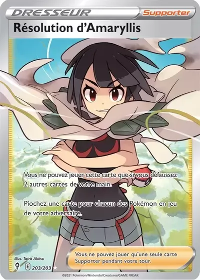 Résolution d'Amaryllis - Évolution Céleste - 203/203