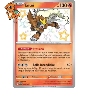 Entei - Destinées de Paldea - 112/091
