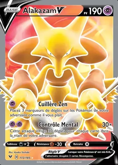 Alakazam V - Voltage Éclatant - 172/185
