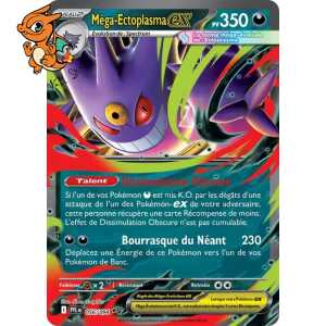 Mega Ectoplasma ex - Flammes Fantasmagoriques - 056/094