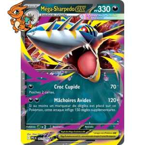 Mega Sharpedo ex - Flammes Fantasmagoriques - 061/094