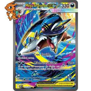 Mega Sharpedo ex - Flammes Fantasmagoriques - 127/094