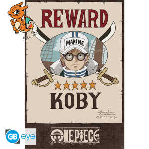 ONE PIECE - Poster Maxi 91,5x61 - Wanted Koby Cross Guild