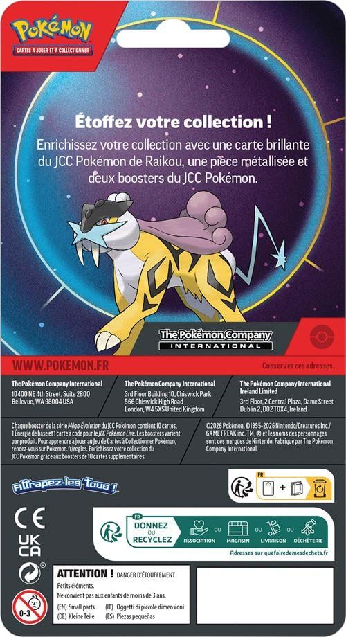 POKEMON - Pack Promo 2 Boosters (1 Carte Promo) 2026/01