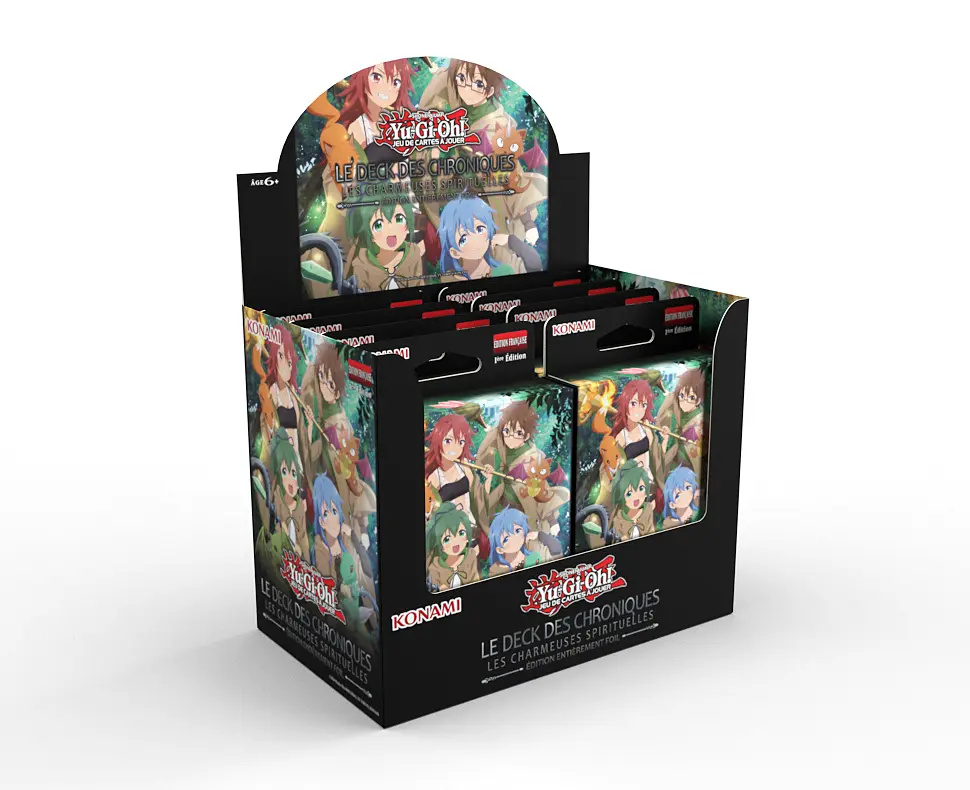 Yu-Gi-Oh! - Deck de Structure - LE DECK DES CHRONIQUES : Les Charmeuses Spirituelles - Foil - FR – Image 3