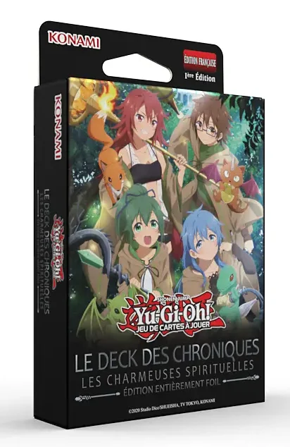 Yu-Gi-Oh! - Deck de Structure - LE DECK DES CHRONIQUES : Les Charmeuses Spirituelles - Foil - FR
