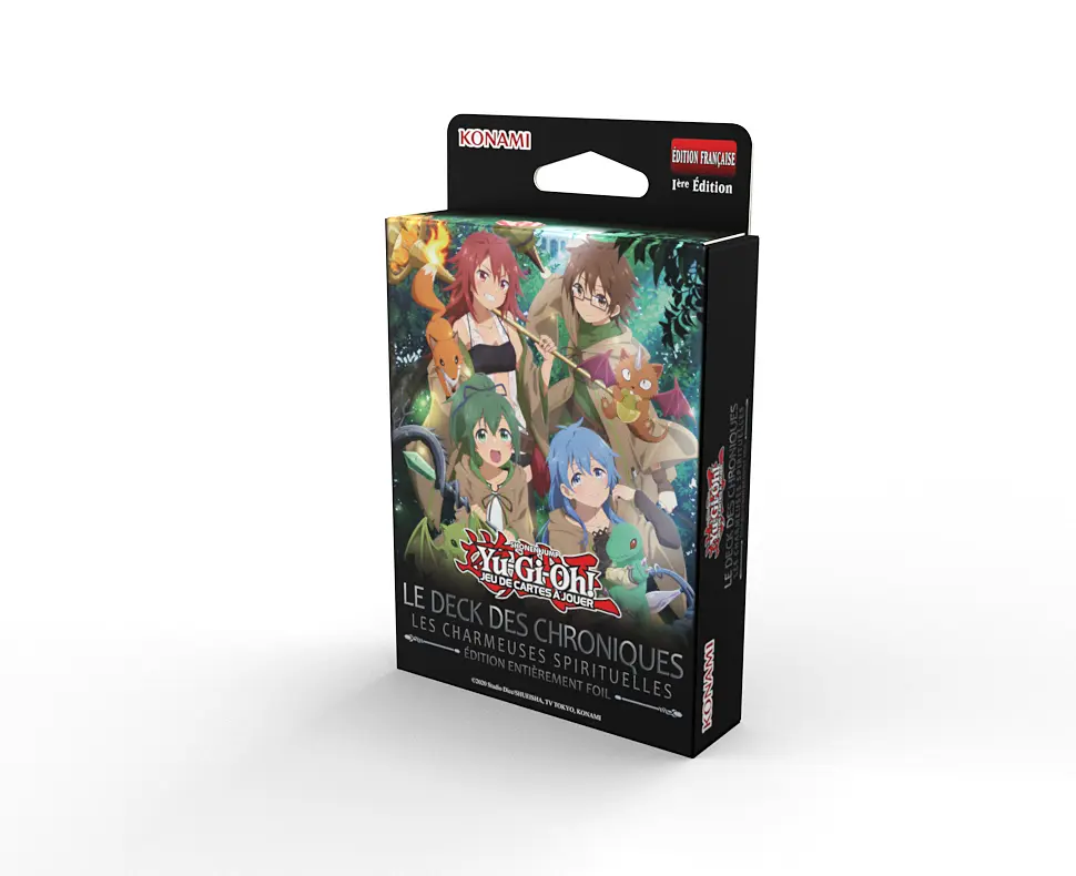 Yu-Gi-Oh! - Deck de Structure - LE DECK DES CHRONIQUES : Les Charmeuses Spirituelles - Foil - FR – Image 2