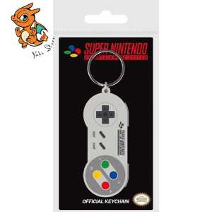 NINTENDO - Manette SNES - Porte-Clés Caoutchouc