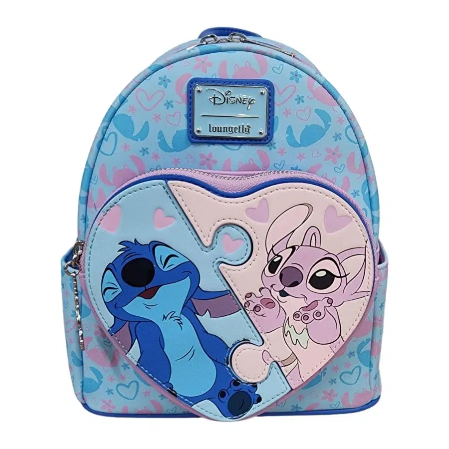 DISNEY - Stitch & Angel - Mini Sac à Dos LoungeFly "Exclusive Edition" – Image 2