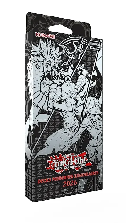 Yu-Gi-Oh! Decks Modernes Légendaires 2026 - FR