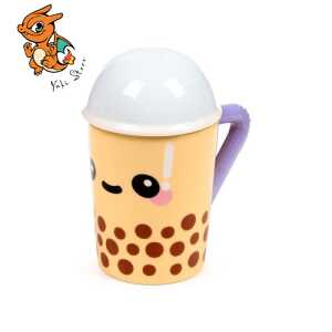 KAWAII - Boba le Bubble Tea - Mug + Couvercle 3D 300ml