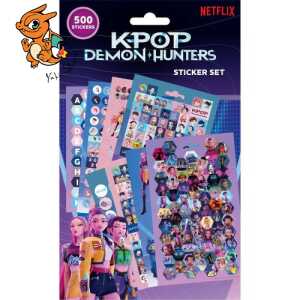 K-POP DEMON HUNTER - Carnet à stickers (500pc)