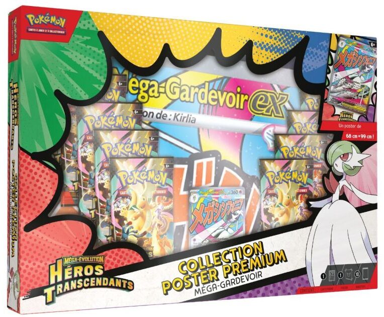 POKEMON - Coffret Collection Poster Premium Héros Transcendants - ME 2.5 - FR – Image 2