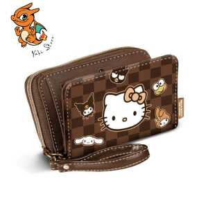 HELLO KITTY & Friends - Damier - Portefeuille '19x10x2cm'