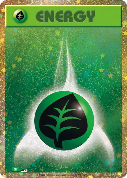Énergie Plante - Pokémon Card Game Classic: Venusaur & Lugia ex Deck - GRA