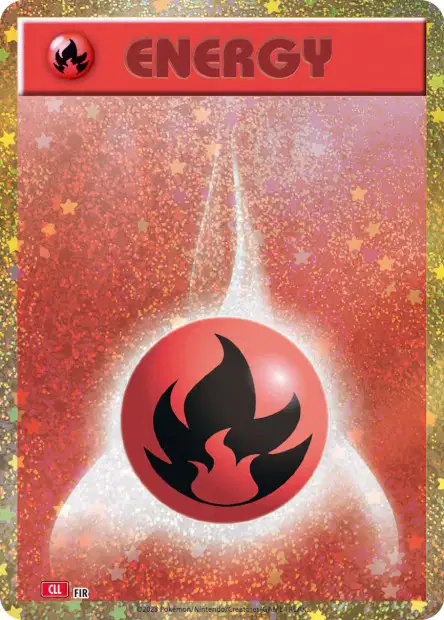 Énergie Feu - Pokémon Card Game Classic: Charizard & Ho-Oh ex Deck - FIR