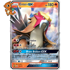 Entei GX - Légendes Brillantes - 10a/073