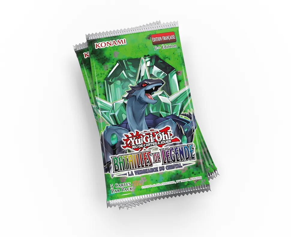 Yu-Gi-Oh! Boosters Batailles de Légende La Vengeance du Cristal - FR