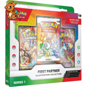 POKEMON - Coffret Collection Illustration Premiers Partenaires Série 1 -FR