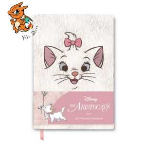 LES ARISTOCHATS - Marie - Notebook Pelucheux Premium - Format A5