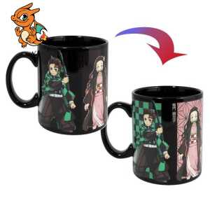 DEMON SLAYER - Groupe - Mug XL thermoréactif 473mL