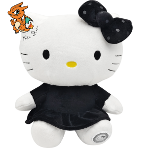 HELLO KITTY - Hello Kitty "Black Dress" - Peluche 24cm