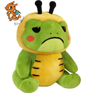 FROWNY FROGS - Abeille - Peluche 25cm