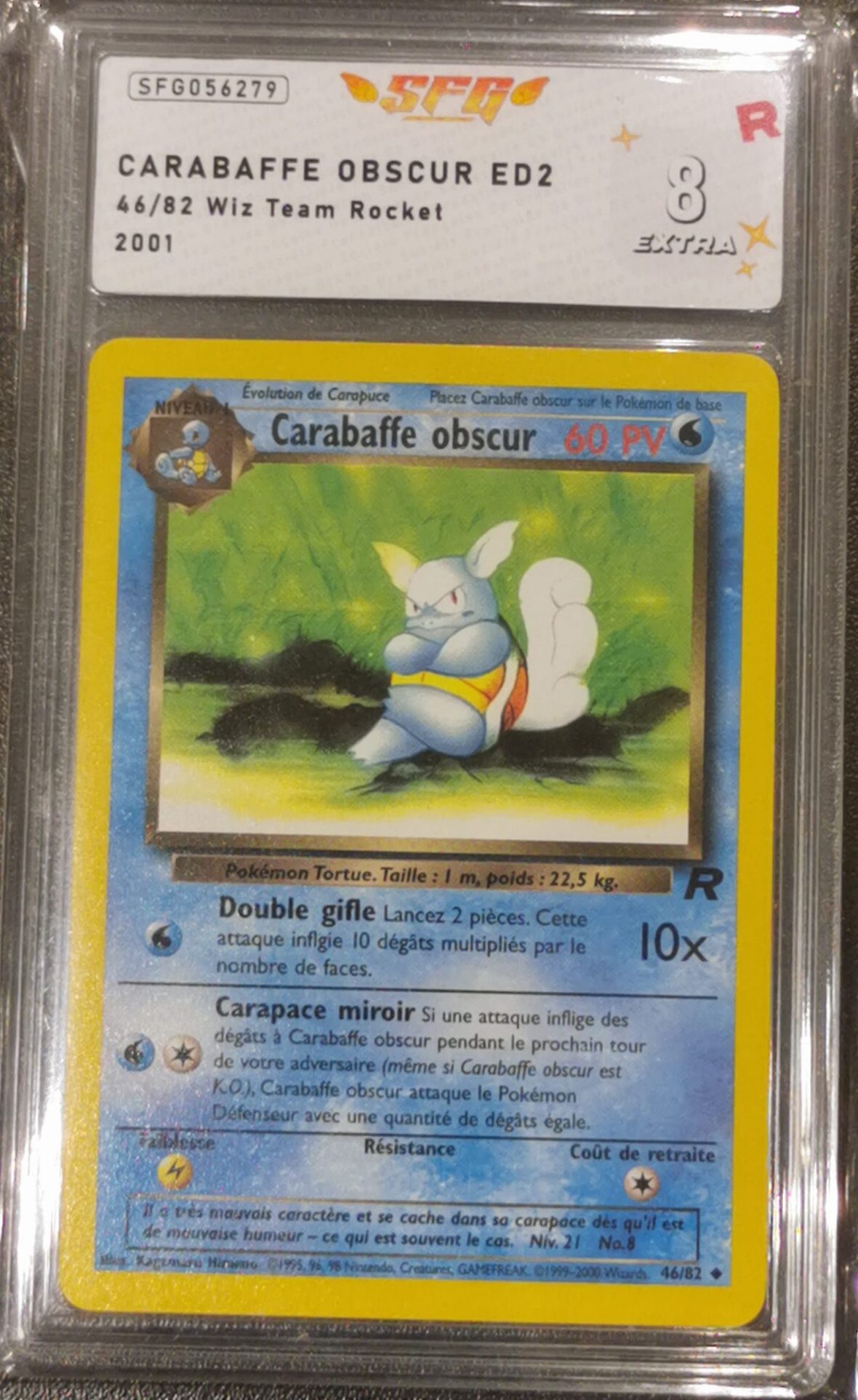 Carabaffe Obscur - Team Rocket - 46/82 - SFG 8 - Français