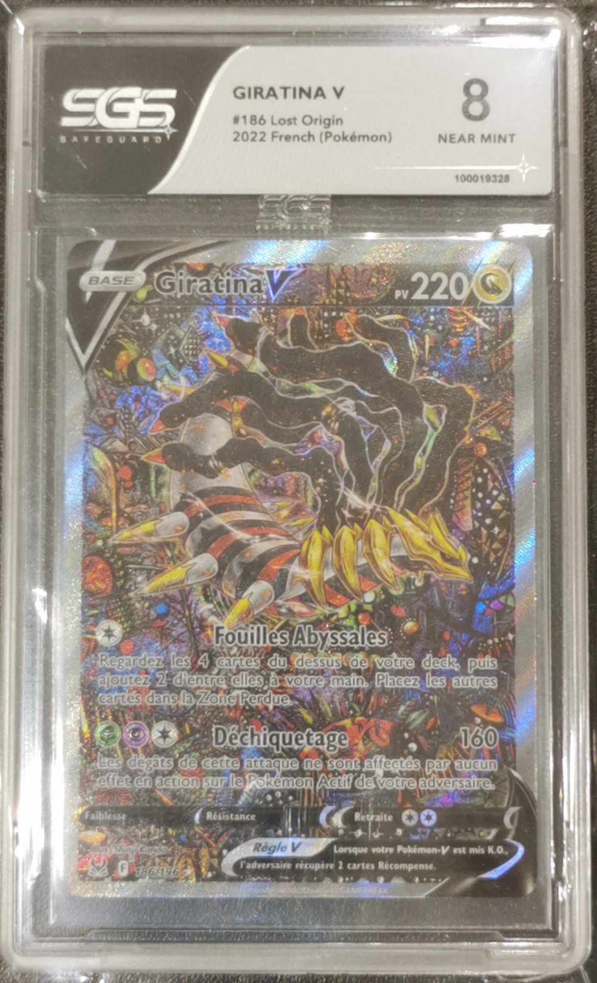 Giratina V - Origine Perdue - 186/196 - SGS 8 - Français