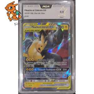 Pikachu & Zekrom GX - Duo de Choc - 33/181 - PCA 9.5 - Français