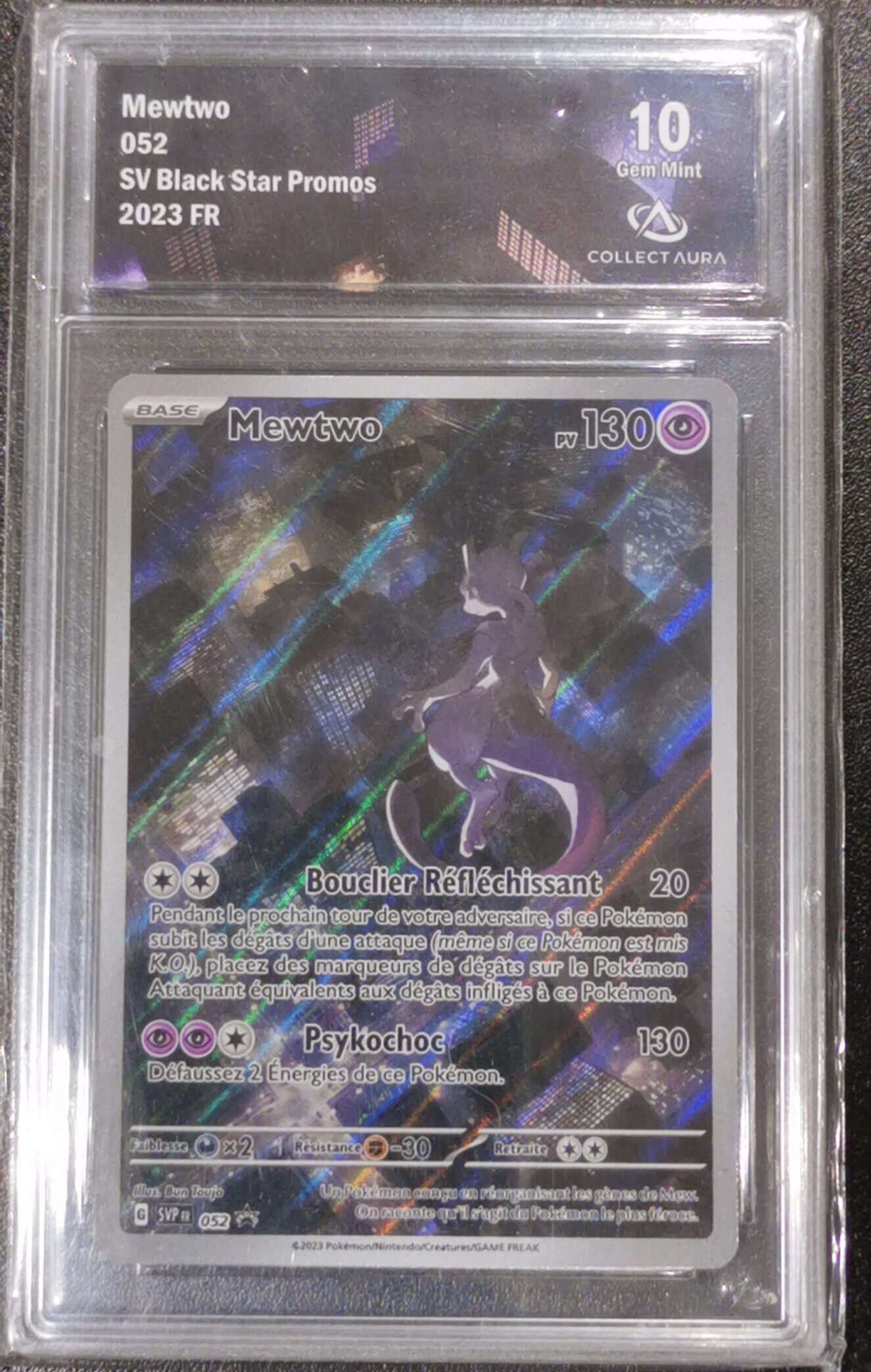 Mewtwo - Promo Écarlate & Violet - SVP052 - Collect Aura 10 - Français