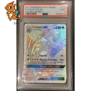 Léviator GX - Invasion Carmin - 112/111 - PSA 9 - Français